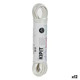 Wäscheleine Weiß PVC 20 m (12 Stück) von Kipit, Wäscheleinen - Ref: S3624939, Preis: 22,19 €, Rabatt: %