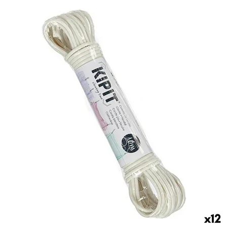 Washing Line White PVC 10 m (12 Units) by Kipit, Washing Lines - Ref: S3624941, Price: 15,91 €, Discount: %