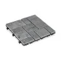 Baldosa Encajable Gris Piedra Plástico 30 x 2,8 x 30 cm (6 Unidades) de Ibergarden, Suelos - Ref: S3624968, Precio: 36,00 €, ...