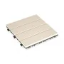 Baldosa Encajable Composite Beige Polietileno 30 x 2,6 x 30 cm (6 Unidades) de Ibergarden, Suelos - Ref: S3624971, Precio: 36...