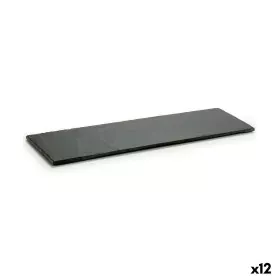 Snack tray Black Board 50 x 0,5 x 15 cm (12 Units) by Kinvara, Plates and dishes - Ref: S3624984, Price: 31,17 €, Discount: %