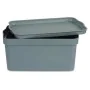 Boîte de rangement avec couvercle Gris Plastique 7,5 L 21 x 14,2 x 32 cm (12 Unités) de Kipit, Boîtes et coffres de rangement...