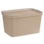 Aufbewahrungsbox mit Deckel Beige Kunststoff 24 L 29,3 x 24,5 x 45 cm (6 Stück) von Kipit, Aufbewahrungsboxen und -truhen - R...