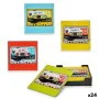 Posavasos Set Fieltro Cristal 10 x 10 cm Cassette (24 Unidades) de Gift Decor, Posavasos - Ref: S3625016, Precio: 57,58 €, De...