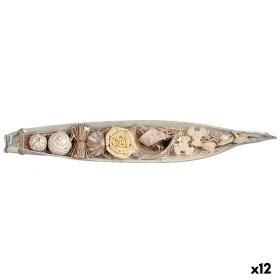 Centro de mesa Cinzento Marrom claro 69 x 9,5 x 9 cm (12 Unidades) de Gift Decor, Adornos - Ref: S3625043, Preço: 60,66 €, De...