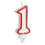 Candle Birthday Number 1 (12 Units) by BigBuy Party, Party items - Ref: S3625077, Price: 6,56 €, Discount: %