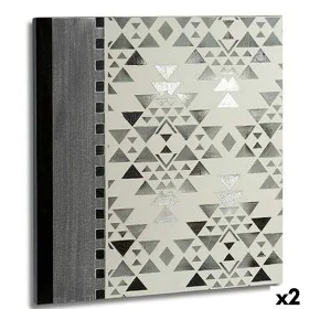 Cuadro Étnico 78 x 2,5 x 78 cm (2 Unidades) de Gift Decor, Pinturas artísticas - Ref: S3625079, Precio: 49,85 €, Descuento: %