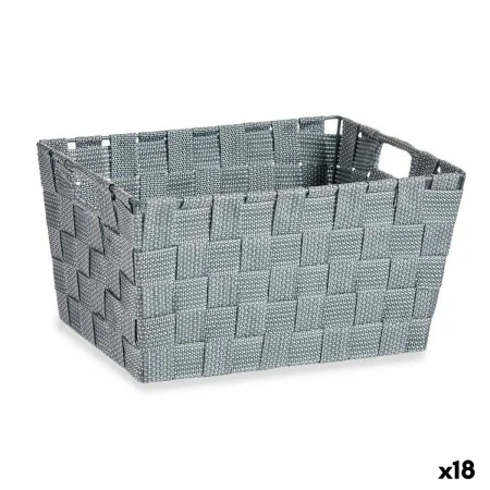 Multi-purpose basket Grey Cloth 5 L 30,4 x 14 x 20 cm (18 Units) by Kipit, Open Storage Bins - Ref: S3625084, Price: 50,94 €,...