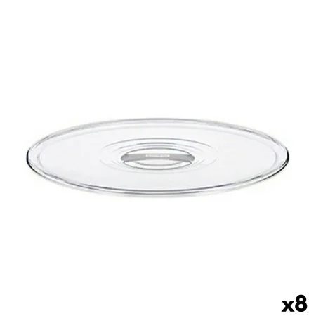 Tapa Stefanplast Tosca Transparente Plástico 29,5 x 2 x 29,5 cm (8 Unidades) de Stefanplast, Botes herméticos y accesorios - ...