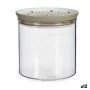 Tin Stefanplast Tosca Hermetic Beige Plastic 700 ml 11,7 x 11 x 11,7 cm (12 Units) by Stefanplast, Airtight jars and accessor...