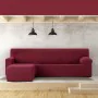 Housse pour chaise longue accoudoir long gauche Eysa JAZ Bordeaux 120 x 120 x 360 cm de Eysa, Housses de canapé - Réf : D1607...