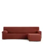 Capa para chaise longue de braço curto direito Eysa JAZ Vermelho Escuro 120 x 120 x 360 cm de Eysa, Sofás - Ref: D1607155, Pr...