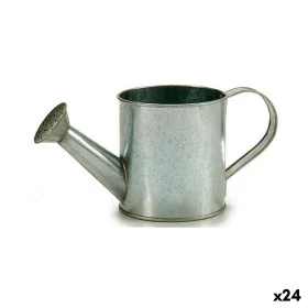 Macetero Regadera Plateado Zinc 24,5 x 11 x 11 cm (24 Unidades) de Ibergarden, Maceteros - Ref: S3625206, Precio: 60,96 €, De...