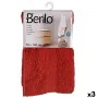 Bath towel Terracotta colour 70 x 130 cm (3 Units) by Berilo, Towels - Ref: S3625239, Price: 19,58 €, Discount: %