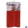 Bath towel 90 x 150 cm Terracotta colour (3 Units) by Berilo, Towels - Ref: S3625240, Price: 28,04 €, Discount: %