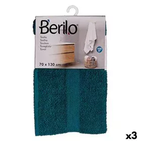 Telo da bagno Azzurro 70 x 130 cm (3 Unità) di Berilo, Asciugamani - Rif: S3625247, Prezzo: 19,58 €, Sconto: %