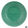 Prato de Jantar Verde Vidro 27,5 x 2 x 27,5 cm (6 Unidades) de Vivalto, Pratos e fontes - Ref: S3625251, Preço: 22,12 €, Desc...