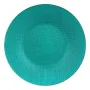 Flat Plate Turquoise Glass 27,5 x 2 x 27,5 cm (6 Units) by Vivalto, Plates and dishes - Ref: S3625254, Price: 22,47 €, Discou...