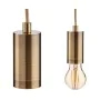 Candeeiro de teto Dourado Metal 60 W 11,5 x 12 x 11,5 cm (6 Unidades) de Gift Decor, Iluminação suspensa - Ref: S3625262, Pre...