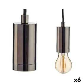 Candeeiro de teto Preto Metal 60 W (6 Unidades) de Gift Decor, Iluminação suspensa - Ref: S3625263, Preço: 62,02 €, Desconto: %