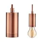 Ceiling Light Bronze Metal 60 W 9,5 x 9,5 x 9,7 cm (6 Units) by Gift Decor, Pendant Lights - Ref: S3625264, Price: 63,26 €, D...