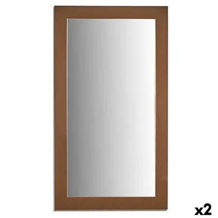 Miroir mural Doré Bois verre 64,3 x 84,5 x 1,5 cm (2 Unités) de Gift Decor, Miroirs muraux - Réf : S3625298, Prix : 76,51 €, ...