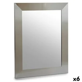 Wall mirror Silver Wood Crystal 39 x 1,5 x 49 cm (6 Units) by Gift Decor, Wall-Mounted Mirrors - Ref: S3625299, Price: 43,08 ...