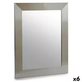 Miroir mural Argenté Bois Verre 39 x 1,5 x 49 cm (6 Unités) de Gift Decor, Miroirs muraux - Réf : S3625299, Prix : 43,08 €, R...