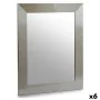 Miroir mural Argenté Bois Verre 39 x 1,5 x 49 cm (6 Unités) de Gift Decor, Miroirs muraux - Réf : S3625299, Prix : 41,36 €, R...