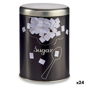 Sucrier Noir Métal 1 L 10,5 x 15 x 10,5 cm Sucre (24 Unités) de Kinvara, Sucre et lait - Réf : S3625311, Prix : 66,57 €, Remi...