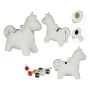 Paint Your Own Money Box Unicorn Ceramic 6,4 x 13 x 14 cm (12 Units) by Pincello, Money Boxes - Ref: S3625324, Price: 31,12 €...