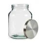 Jar Silver Stainless steel 3 L 16 x 21,5 x 16 cm (8 Units) by Vivalto, Food storage - Ref: S3625325, Price: 49,44 €, Discount: %