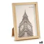 Photo frame 15,6 x 2 x 20,7 cm Brown Plastic (6 Units) by Gift Decor, Table and wall frames - Ref: S3625327, Price: 12,26 €, ...