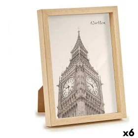 Photo frame 15,6 x 2 x 20,7 cm Brown Plastic (6 Units) by Gift Decor, Table and wall frames - Ref: S3625327, Price: 12,77 €, ...