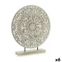 Figurine Décorative Mandala Blanc 7 x 49 x 44 cm (6 Unités) de Gift Decor, Objets de décoration - Réf : S3625331, Prix : 65,1...