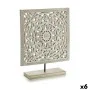 Figura Decorativa Mandala Branco 7 x 35,5 x 30 cm (6 Unidades) de Gift Decor, Adornos - Ref: S3625341, Preço: 45,48 €, Descon...