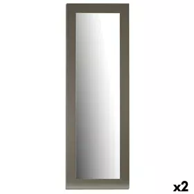 Wall mirror Silver Wood Glass 52,5 x 155 x 1,5 cm (2 Units) by Gift Decor, Wall-Mounted Mirrors - Ref: S3625350, Price: 107,1...