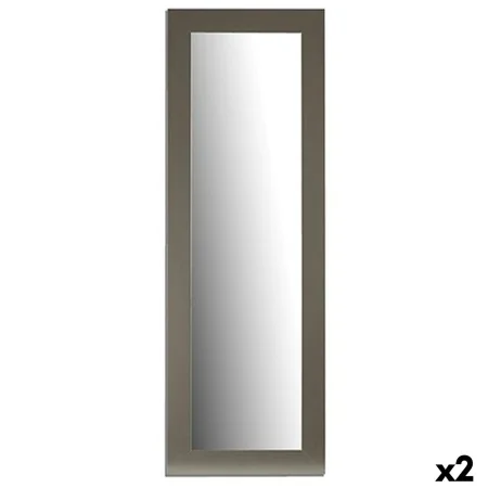 Specchio da parete Argentato Legno Vetro 52,5 x 155 x 1,5 cm (2 Unità) di Gift Decor, Specchi da parete - Rif: S3625350, Prez...