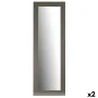 Wall mirror Silver Wood Glass 52,5 x 155 x 1,5 cm (2 Units) by Gift Decor, Wall-Mounted Mirrors - Ref: S3625350, Price: 111,6...