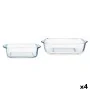 Ensemble de plats pour la cuisine Borcam Carré (4 Unités) de Pasabahce, Plats et plateaux - Réf : S3625386, Prix : 36,45 €, R...