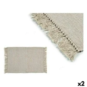 Tapis Beige 80 x 120 cm (2 Unités) de Gift Decor, Tapis - Réf : S3625406, Prix : 14,27 €, Remise : %