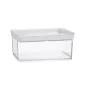 Jar Transparent Silicone polystyrene ABS 1,1 L 10,5 x 9 x 21 cm (18 Units) by Gondol, Airtight jars and accessories - Ref: S3...