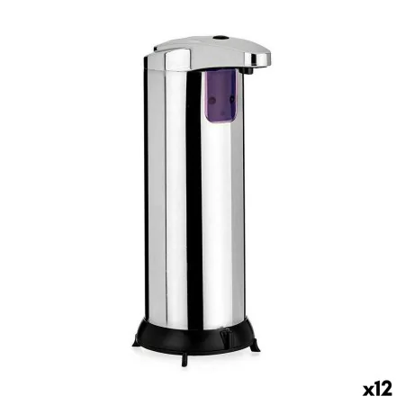 Automatic Soap Dispenser with Sensor Silver Stainless steel ABS 220 ml (12 Units) by Berilo, Stands and dispensers - Ref: S36...