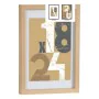 Photo frame 24 x 2,5 x 32,5 cm Natural Glass MDF Wood (6 Units) by Gift Decor, Table and wall frames - Ref: S3625465, Price: ...