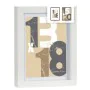 Portafoto da Parete Bianco Vetro Legno MDF 18 x 23 x 2,5 cm (6 Unità) di Gift Decor, Cornici da parete e da tavolo - Rif: S36...