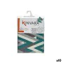 Tablecloth Thin canvas Anti-stain Stripes 140 x 180 cm Green (10 Units) by Kinvara, Party items - Ref: S3625491, Price: 104,4...