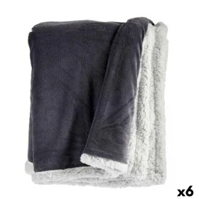 Coperta Bianco Grigio 130 x 1 x 170 cm (6 Unità) di Gift Decor, Coperte e copriletti - Rif: S3625534, Prezzo: 81,26 €, Sconto: %