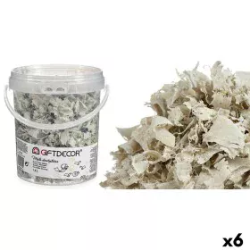 Decorative Shavings 1,4 L Light grey (6 Units) by Gift Decor, Artificial Flowers - Ref: S3625544, Price: 6,12 €, Discount: %