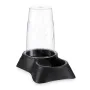 Pet feeding dish Dispenser Black polypropylene 3,5 L 21,5 x 32,5 x 32,5 cm (4 Units) by Mascow, Bowls - Ref: S3625586, Price:...