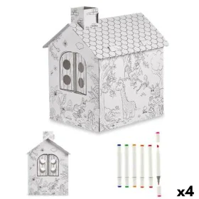 Satz mit Papierhandarbeiten Haus (4 Stück) von Pincello, Basteln mit Papier - Ref: S3625589, Preis: 49,72 €, Rabatt: %